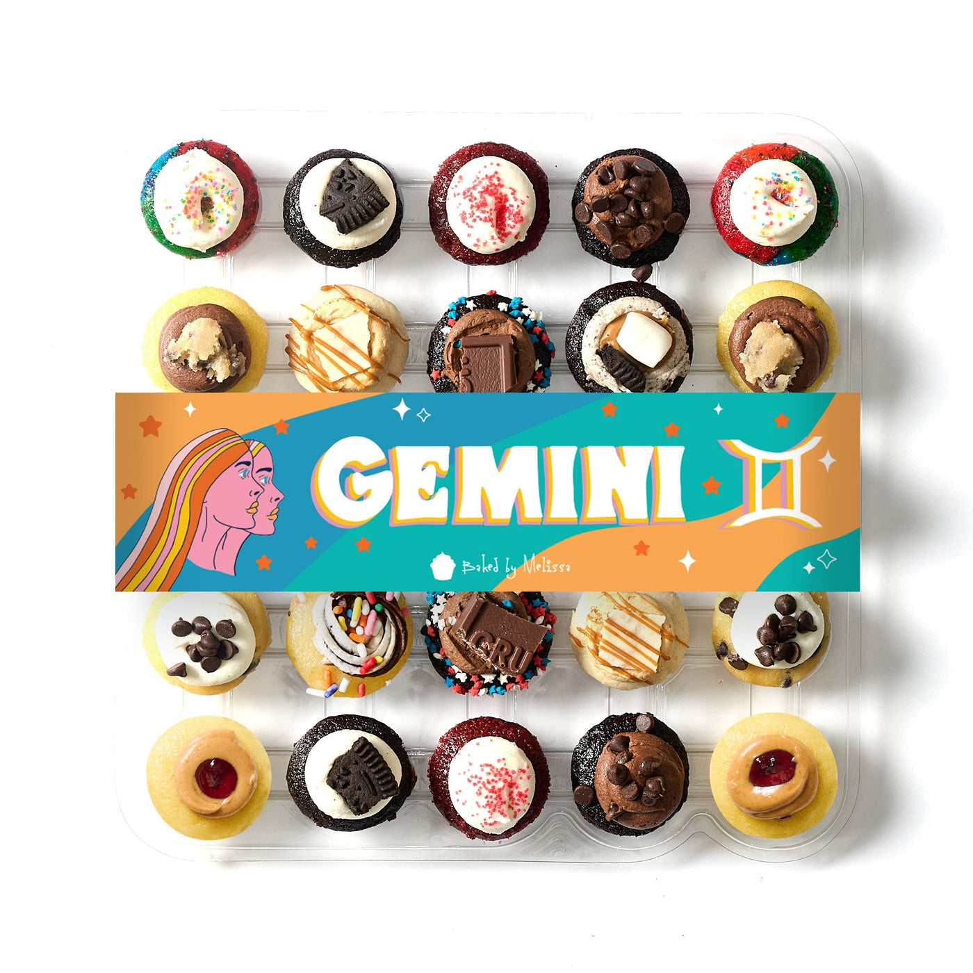 Gemini Cupcakes 25-Pack